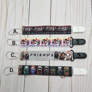 Scary Movie Characters / Pacifier Clips / - Etsy