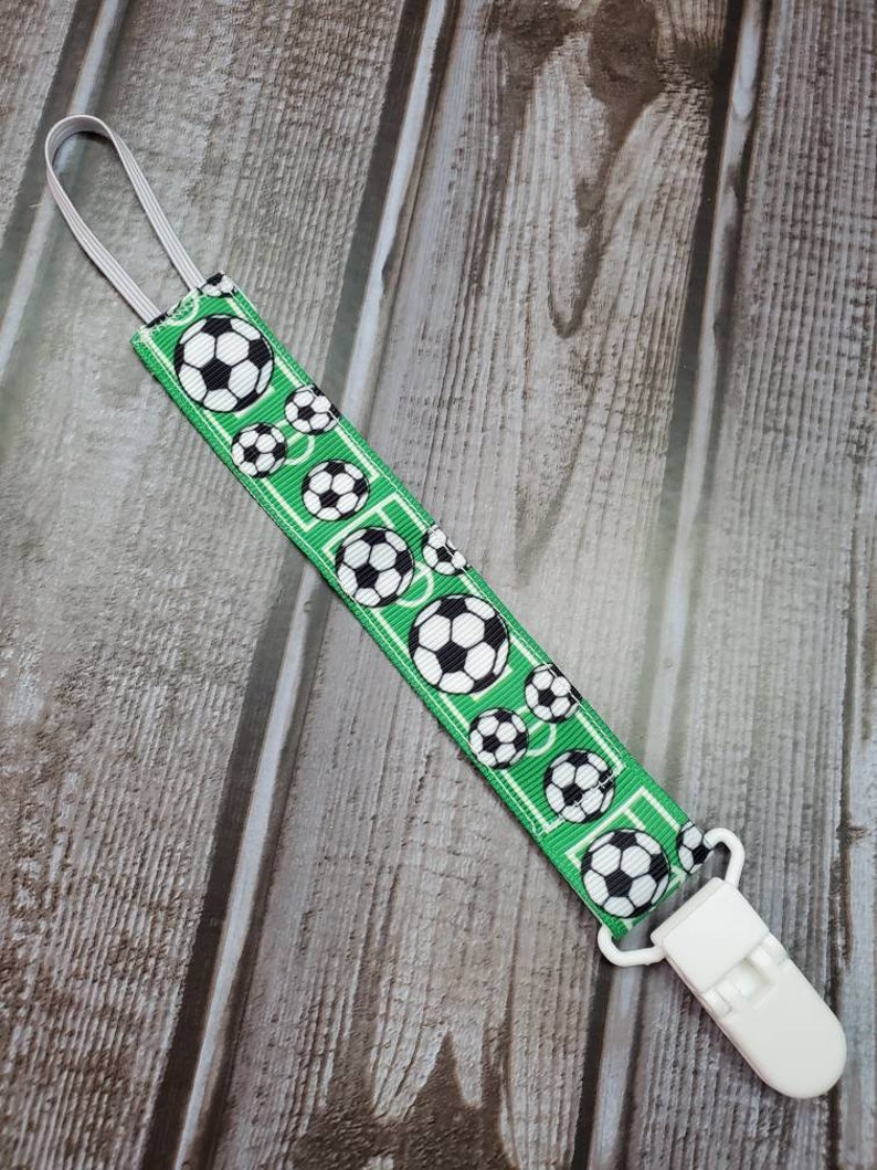 Pacifier Clips / Sports - Etsy