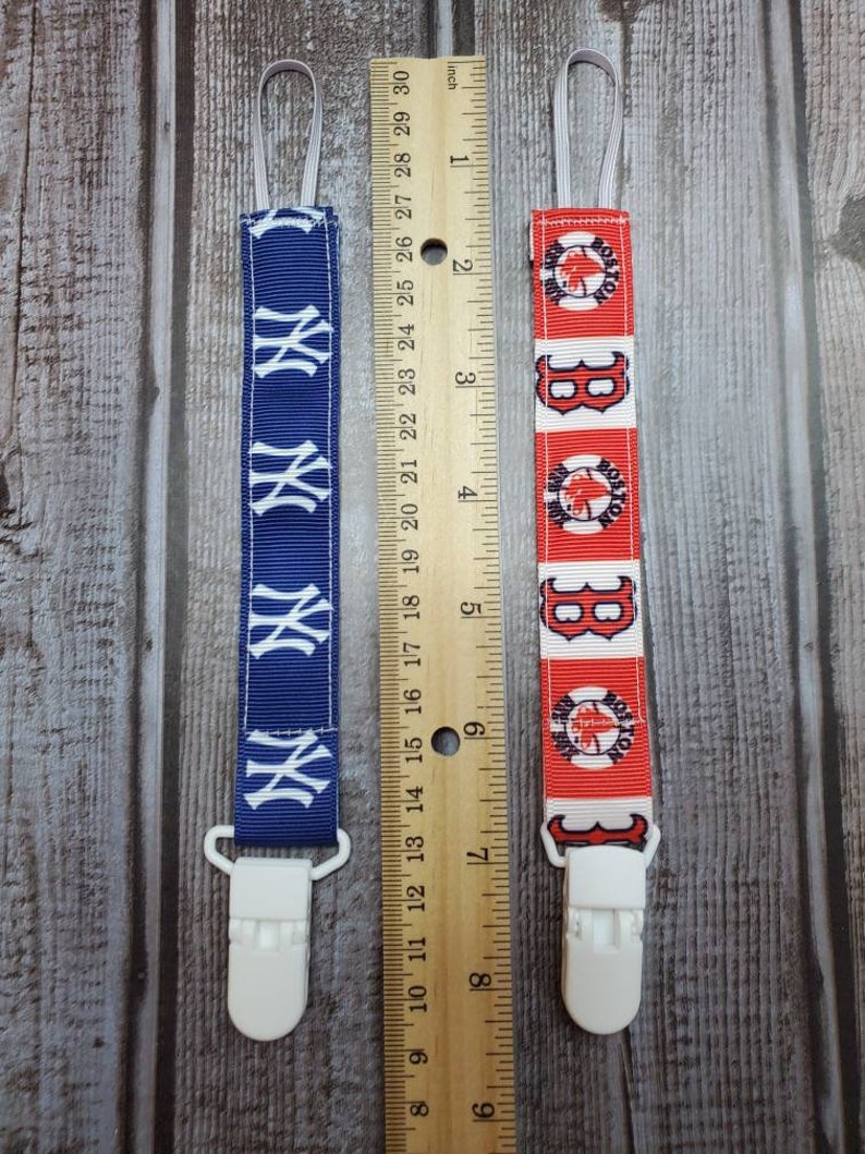 Pacifier Clip/ Baby Shower Gift / Fabric Pacifier Clip / Etsy