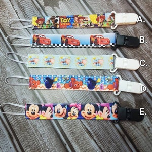 Pacifier clips / Toys / Cars / Elephant / Clown Fish / Mouse
