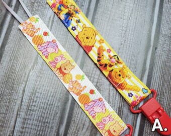 Pacifier clip / Bear / Tiger / Donkey