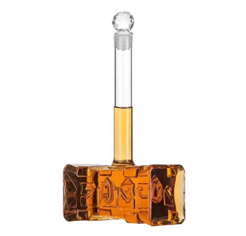 Thor Hammer Mjolnir Whiskey Decanter / Alcohol Flask / 400ML Etsy