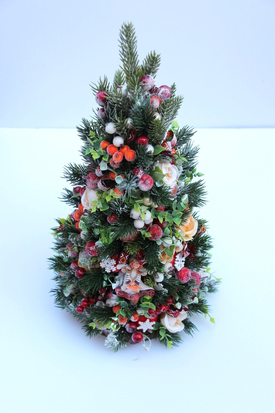 Decorative Handmade Tree Unique Beautiful Handmade Christmas Tree With Artificial - Etsy