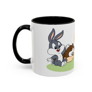 Koffiemok, klassiek Looney Tunes-babypersonage wikkel rond ontwerp, nieuwigheid, gender Reveal-cadeau, verzamelmok, stripfiguur 11oz