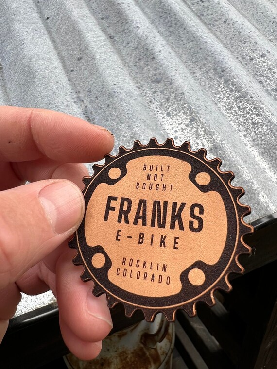 Ebike Sticker Premium Leather Sticker Personalized With Etsy