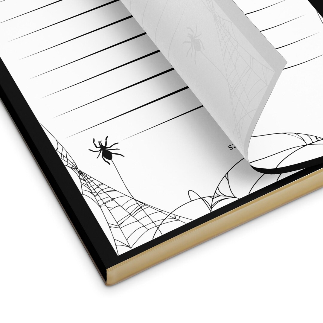 Spiderweb Notepad To-do List Notes - Etsy