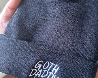 Gotyckie czapki z mankietem Daddy