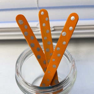 Polka Dot Teacher Pick Me Sticks | Equity Sticks | Classroom Management | Flip Sticks | Teacher Calling Sticks | Name Popsicle Sticks