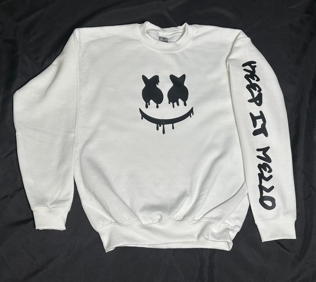 Marshmello Sweatshirt for Kids Youth Size Etsy