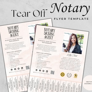 Notarisbedrijf | Notaris Flyer-sjablonen | Apostille-agent | Notaris Introflyer | Leningondertekenaar | Notarismarketingflyer