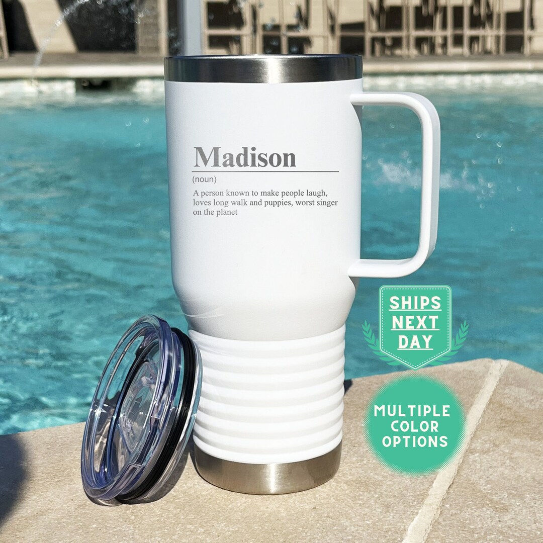 Personalized Name Tumbler With Definition Coffee Mug With Definition