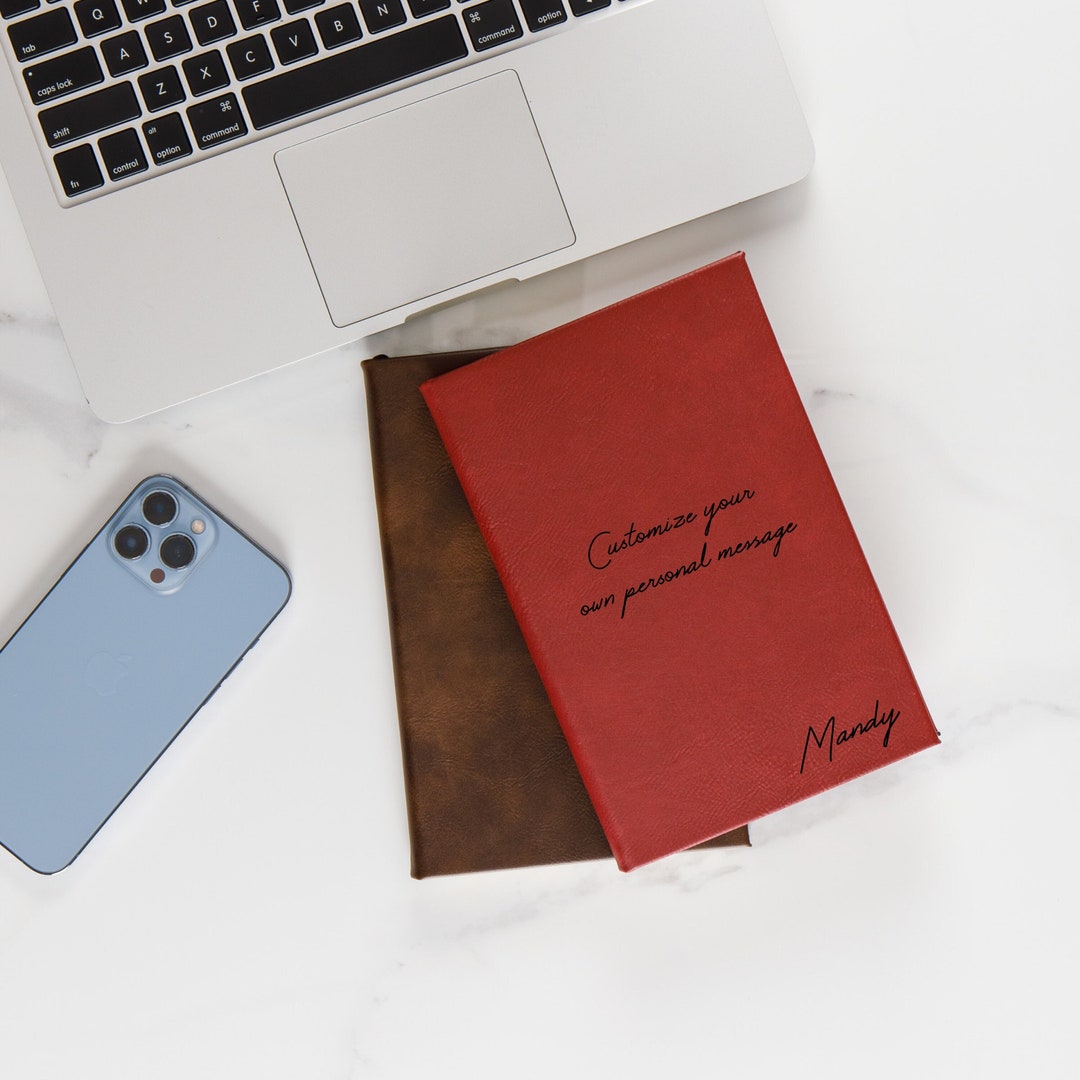 Customized Leather Journal, Personalized Leather Journal, Journal With