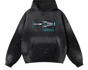 Mercedes F1 Car Hoodie