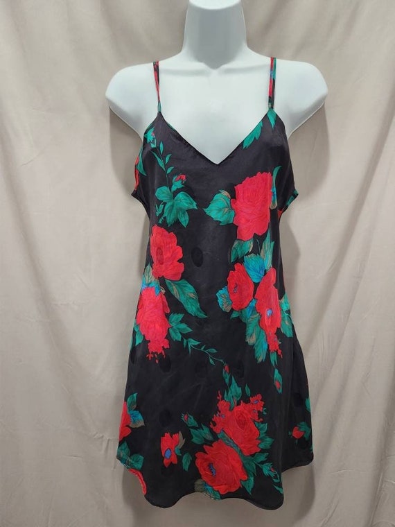 Saks Fifth Avenue Silk Slip Dress, Vintage 1990s, 