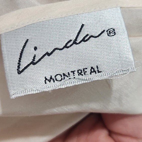 Linda Montreal Luxury Nightgown and Robe Set, Vin… - image 3