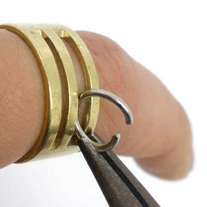 Jump ring finger tool, 1 piece, jewelry making tool, jewelry finding, jewelry supplies, tool, necklace finding, ships from usa image 4
