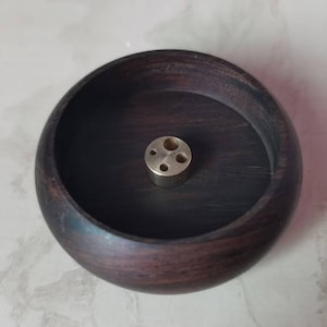 Tibet Natural wood incense sticks censer,Wood Handcrafted carving incense burner and holder,Meditation Zen ,Yoga Instructor Gift, car decor.