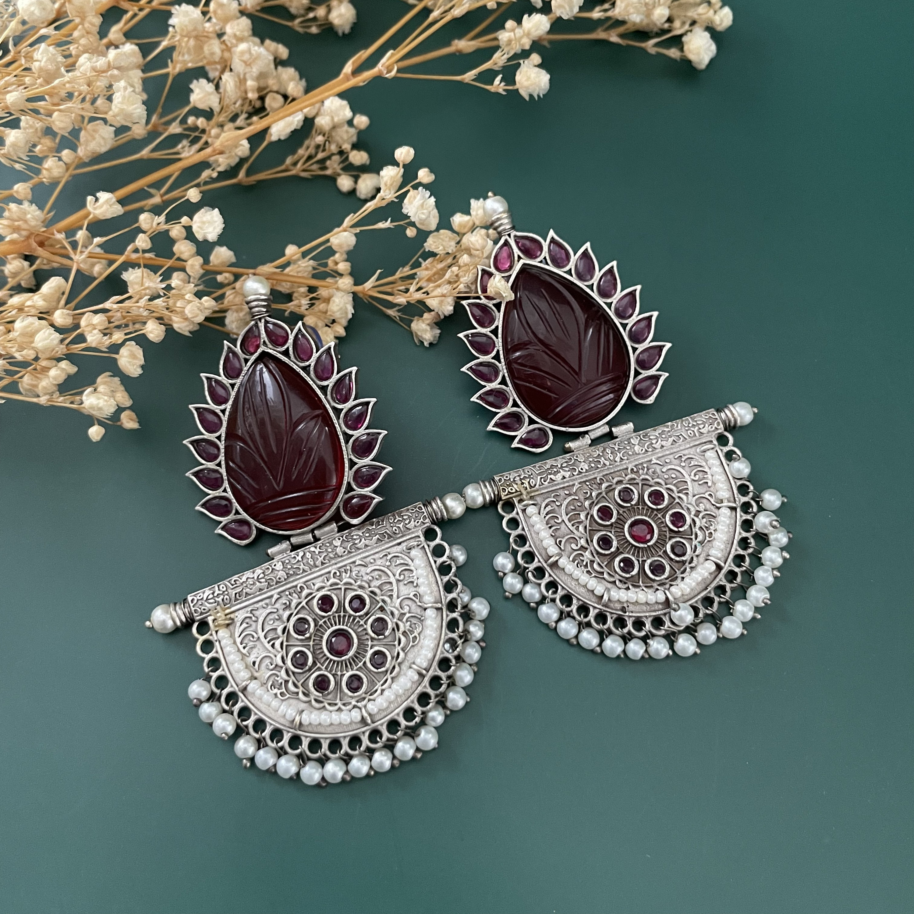 Amrapali silver deals earrings