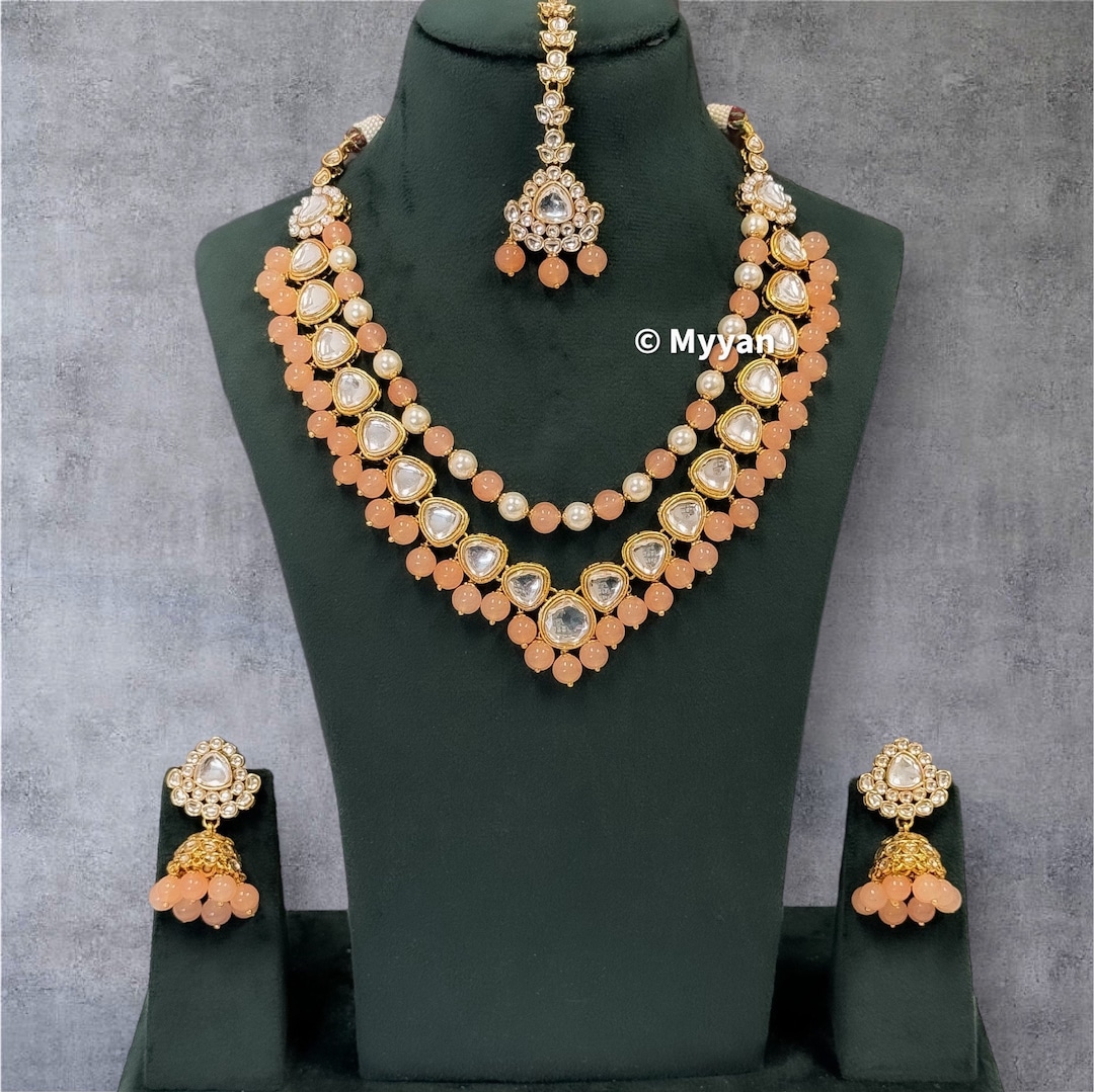 Kundan & Pearl Necklace main image 0