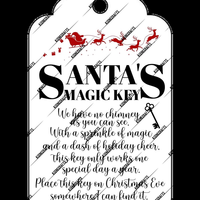 Santas Magic Key - Etsy