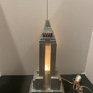 Empire State Building Crystal Figurine by Crystal World - Etsy