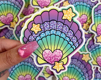 Seashell - Vinyl Sticker