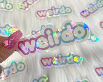Weirdo - Vinyl Sticker