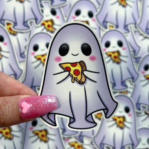 Pizza Ghost - Vinyl Sticker