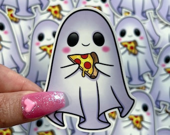 Pizza Ghost - Vinyl Sticker