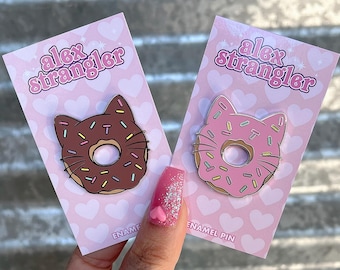 Cat Donut - Enamel Pin