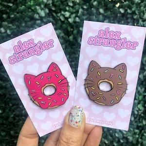 Cat Donut - Enamel Pin