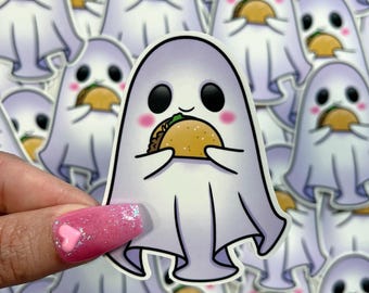 Taco Ghost - Vinyl Sticker