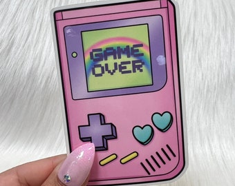 Game Over - Vinyl Sticker