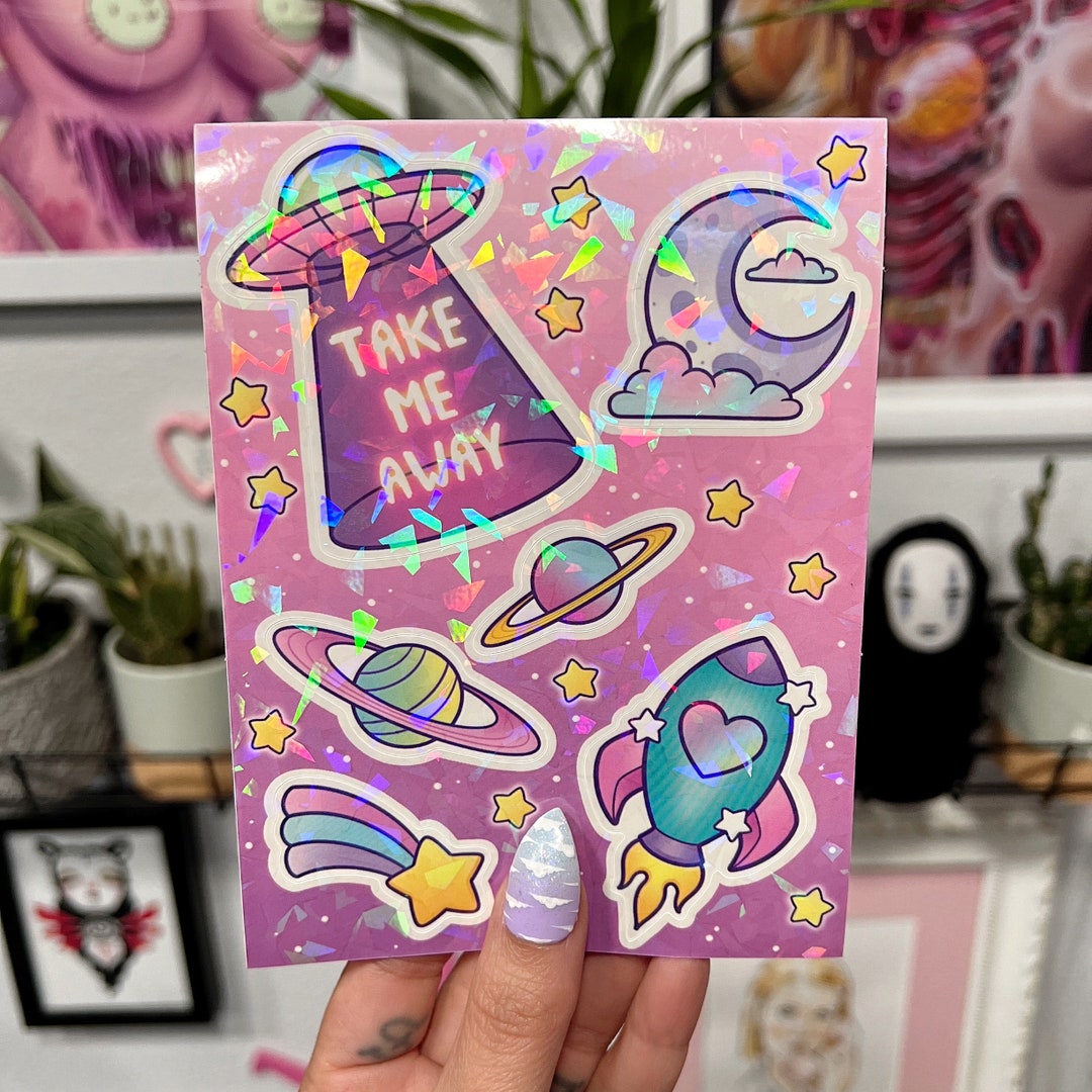 Out of This World - Vinyl Sticker Sheet - Etsy