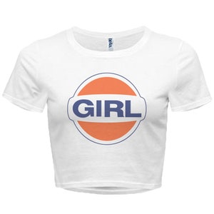 Girl Logo Shirt Pamela Anderson 90&#39;s (NEW VERSION) - Women&#39;s Crop Top