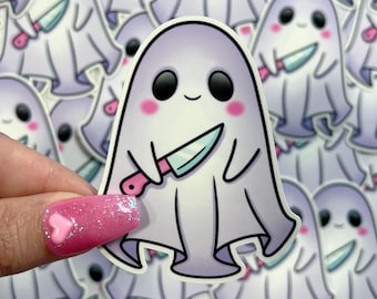 Slashy Ghost - Vinyl Sticker