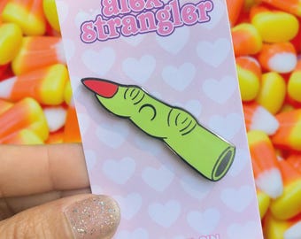 Halloween Witch Finger - Enamel Pin