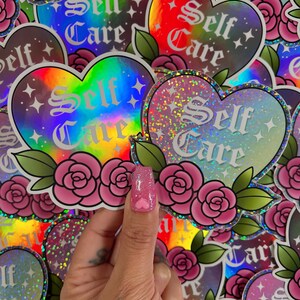 Self Care - Vinyl Sticker