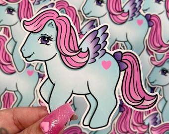 90's Retro Pony - Vinyl Sticker