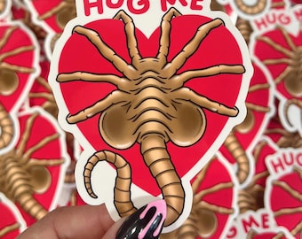 Hug Me - Vinyl Sticker