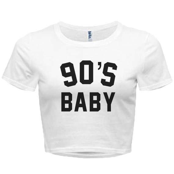 90's Baby - Women's Crop Top - Etsy