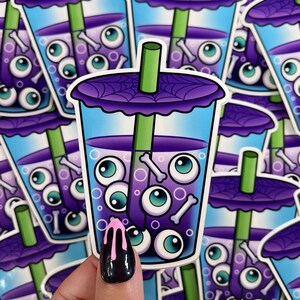 Spooky Boba - Vinyl Sticker