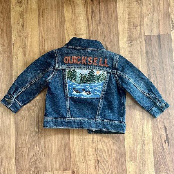 Custom Jean Jacket for Kids/Babies