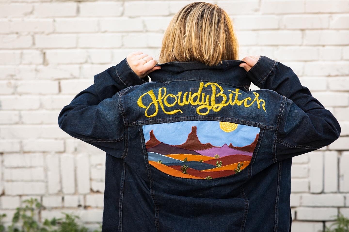 Hand Embroidery Jean - Etsy