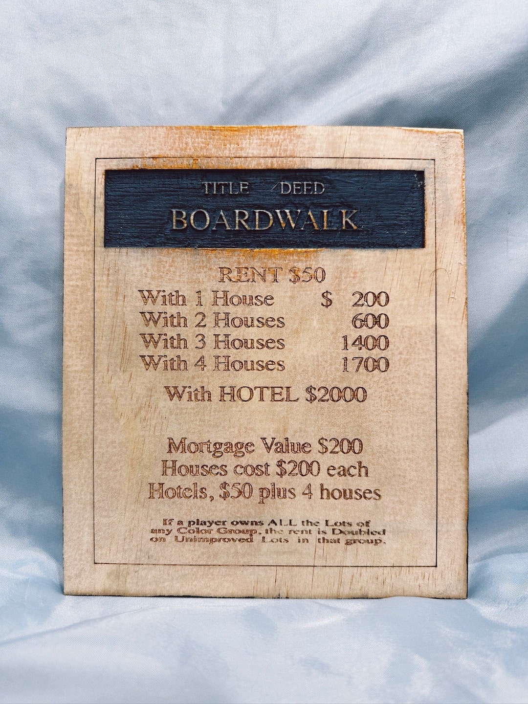 Property Card Ribbon Property Card - Etsy