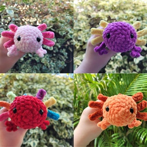 Custom Axolotl | Amigurumi Axolotl | Handmade Plushie | Crochet Axolotl Plushie
