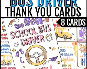 Bus Driver Appreciation, Bus Driver Appreciation Coloring Page, Bus Driver Appreciation Coloring Page, Thank You Coloring Cards