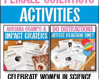 Womens History Month Womens History Month Activities Womens History Month School Science Lab  Women Scientists