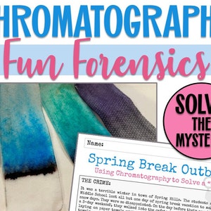 Chemistry in Forensics | Chromatography Activity