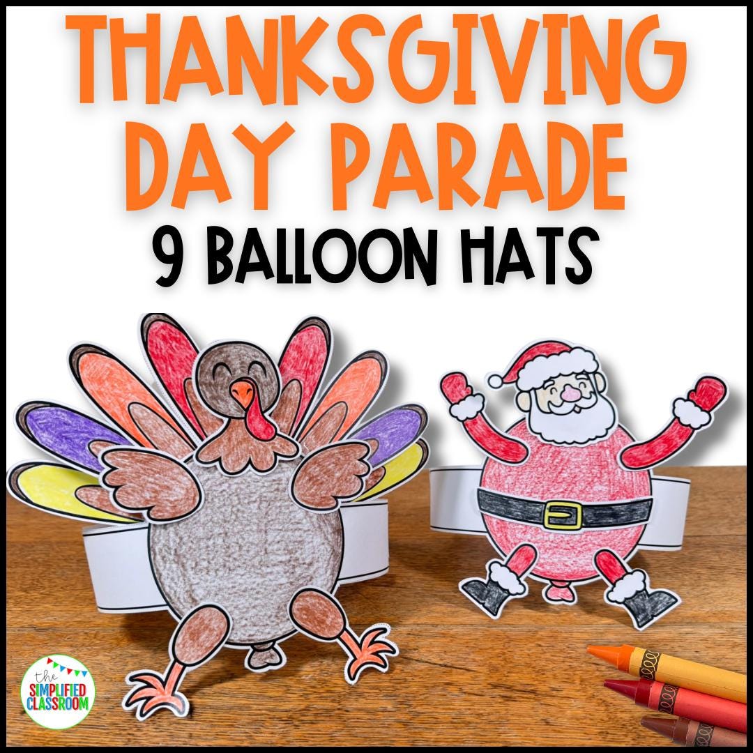 Balloons Over Broadway Templates Design Your Own Thanksgiving Day